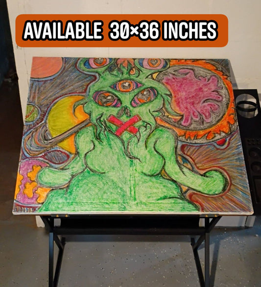 30" by 36" canvas Original design